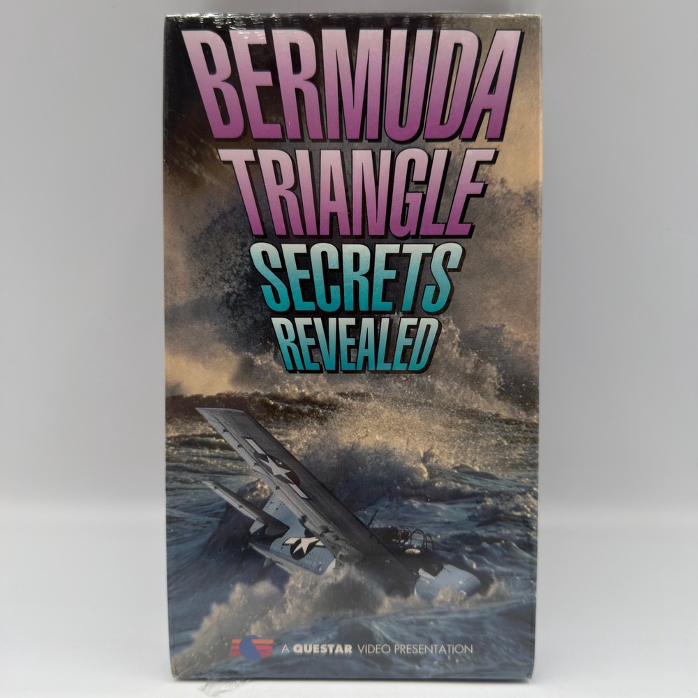 Bermuda Triangle Secrets Revealed VHS 1996 Documentary Richard Crenna NEW